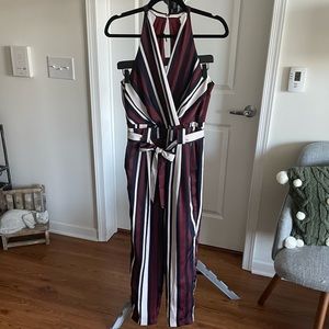 Barely Worn Express Stripe Jumpsuit